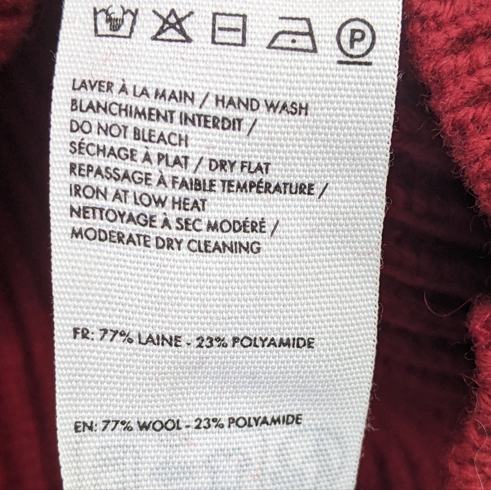 Jacquemus Sweater Woman Red La Maille Vega Size EU 40 US 8 - Picture 8 of 10